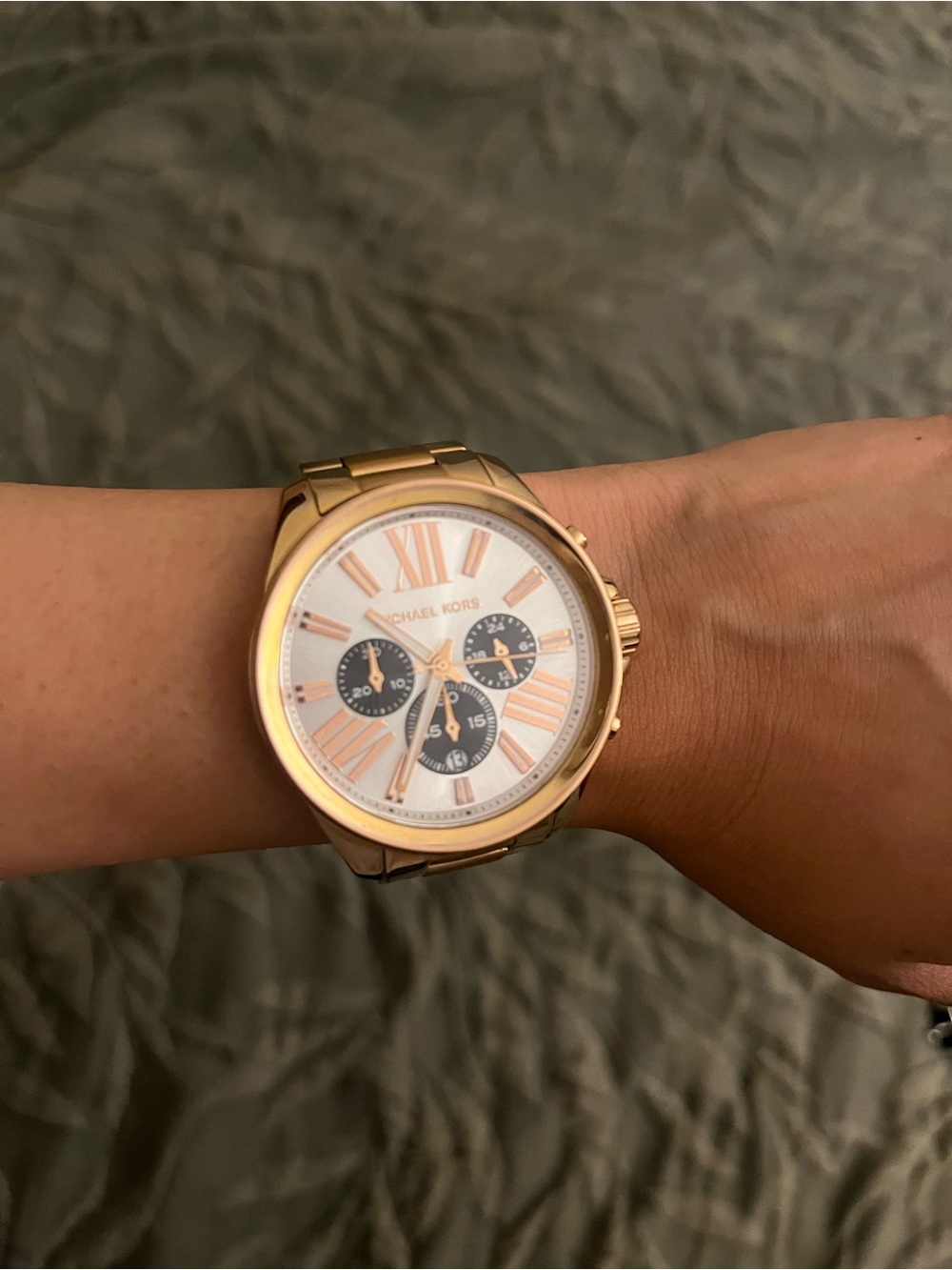 Michael Kors Rose Gold Chronograph Watch MK-5712